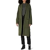 Amazon Essentials Women's Oversized-Fit Cotton Blend Heavyweight Texture Stitch Long Cardigan Sweater