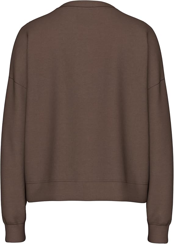 Pcchilli LS Sweat Noos BC, Hot Fudge, M