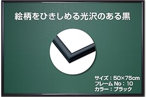 Epoch Corporation [Made in Japan] Aluminum Puzzle Frame, Panel Max Plus, Black, 19.7 x 29.5 inches (50 x 75 cm) (Panel No.10)