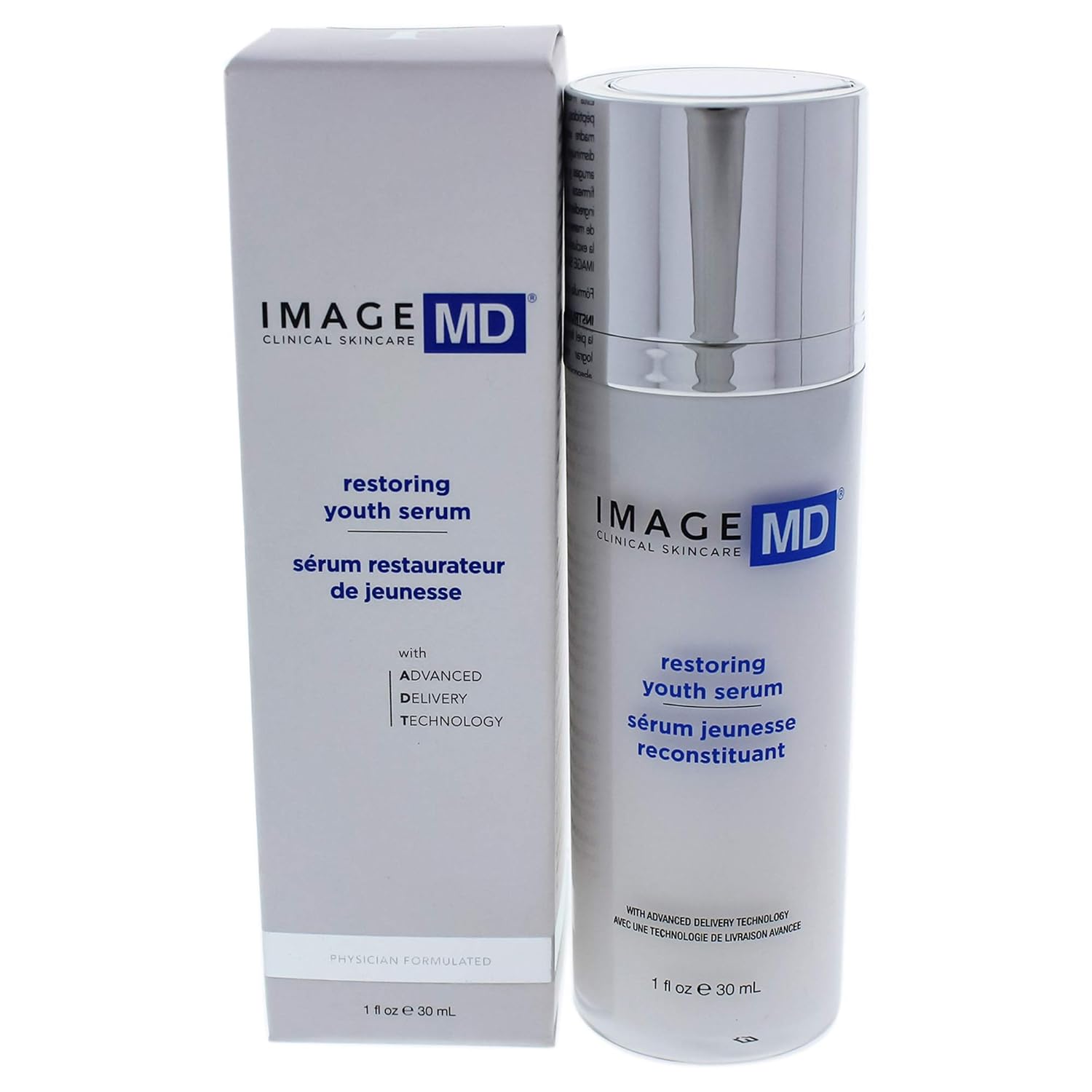 Image Md Restoring Youth Serum With Adt Technology By Image for Unisex - 1 Oz Serum, 1 Oz