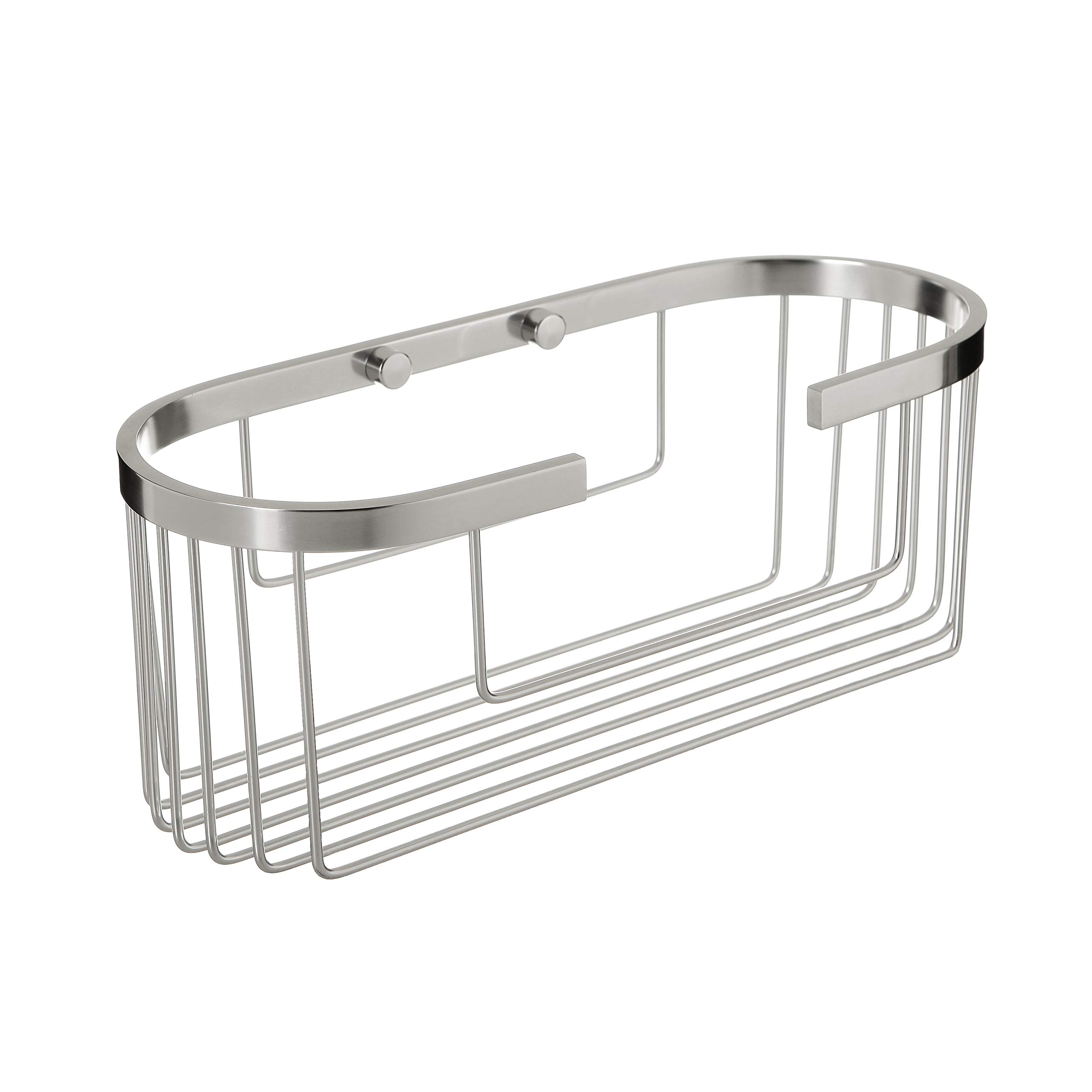 TATAY - Oval wall mounted shower basket. Rust proof aluminium.