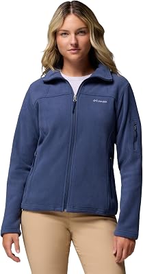 Fast Trek Jacket, Chaqueta De Forro Polar Con Cremallera para Mujer, Nocturnal, Talla L