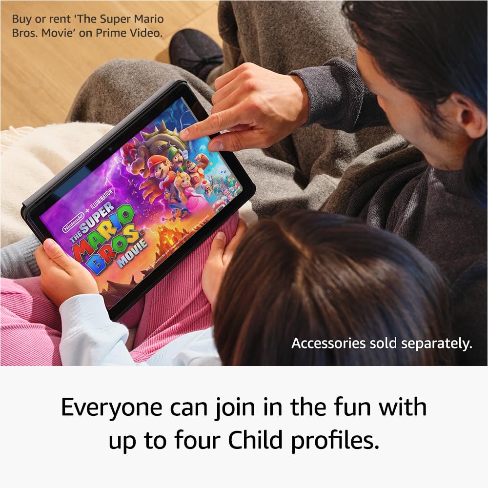 Amazon Fire HD 10 tablet (newest gen), built for relaxation, 10.1
