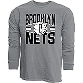 Blue 84 NBA Unisex-Adult NBA Officially Licensed Long Sleeve T-Shirt Ringspun Bold Team Color