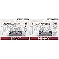 KISS iENVY Individual Cluster Semi-Permanent Lash Glue, Strong Hold & Long-Lasting Waterproof, Easy to Use, Latex Free, Perfect for Sensitive Eyes (Jet Black) (2 Pack)