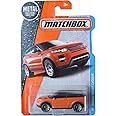Matchbox Orange Range Rover Evoque Metal Diecast Car 1:64 Scale Kid Unisex Children