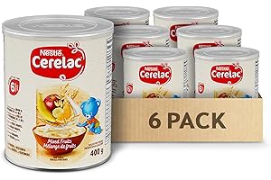 CERELAC Mixed Fruits Baby Cereal, For 6 Months & Up, Source of Iron, Calcium & Vitamins B1 & B3, Made With Real Fruit, No Add