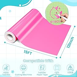 EPRCUT Pink Vinyl for Wedding Party