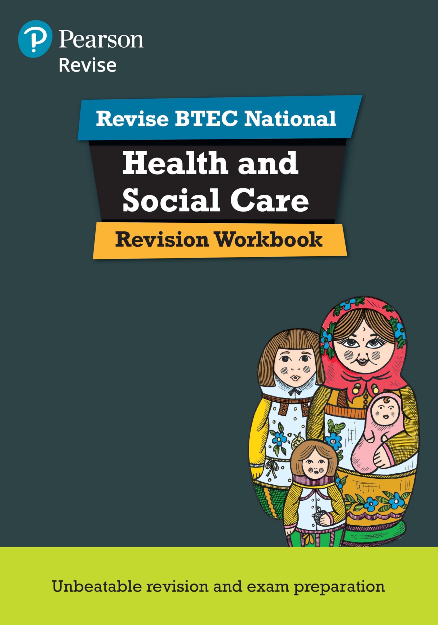 Pearson REVISE BTEC National Health and Social Care Revision Workbook: Second edition (REVISE BTEC Nationals in Health and Social Care)