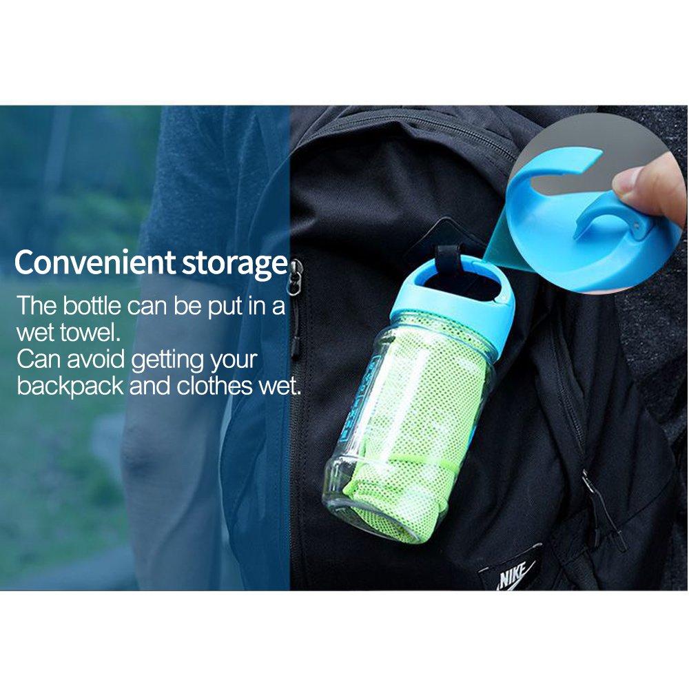 Cooling Towel for Instant Relief Microfiber - Stay Cool for Yoga Travel Climb Golf Workout Swimming Gym Yoga Travel Camping Fitness Sweat Towel