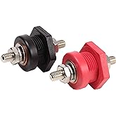Fastronix Premium High Current 3/8" Thru Panel Battery Terminal Connectors USA Made