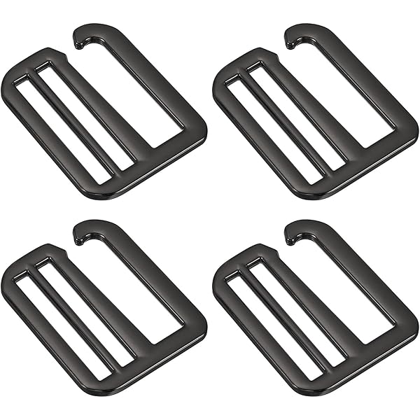 20 Pièces Boucle de Ceinture 25mm Argent - Rouleau, Crochet Coulissant, Tri-Glide en Métal - Réglables pour DIY Ceinture, Sangle, Sac à Main Accessoires