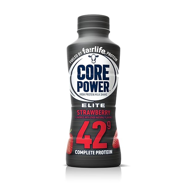 CORE POWER ELITE HIGH PROTEIN SHAKE, STRAWBERRY, 42G...