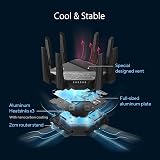 ASUS RT-BE96U BE19000 WiFi 7 Router Tri-Band 6GHz 10G Ports AiMesh view 8