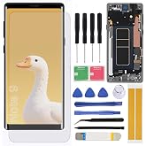 Screen Replacement for Samsung Galaxy Note 9 LCD N960U N960F 6.4" Assembly LCD Display Touch Screen Digitizer with Repair Tools Frame