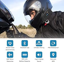 QSPORTPEAK V6 Plus Motorcycle Intercom Headset