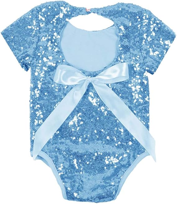 sequin baby romper