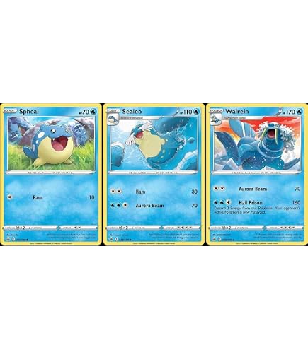 sealeo pokemon card Sealeo Cards | Dex