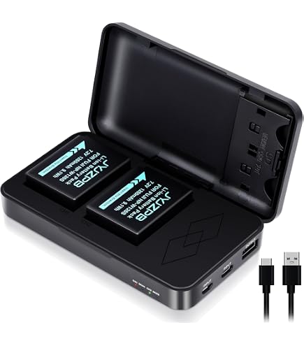 Amazon.com: JYJZPB 2-Pack NP-W235 Replacement Battery Charger Set