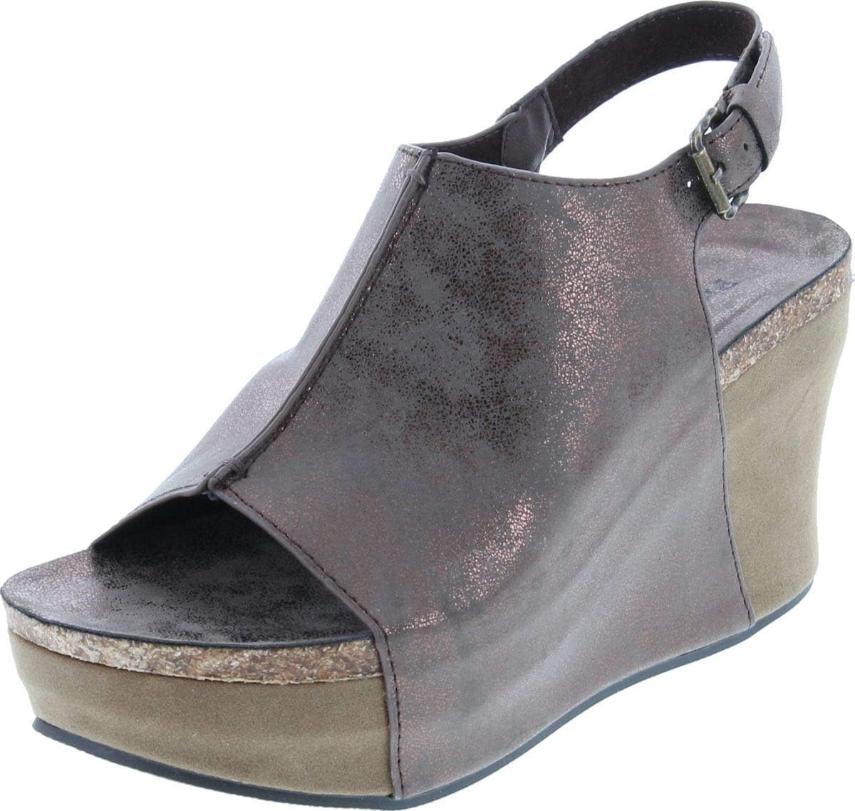 Pierre Dumas Hester-14 Women's Platform Wedge Open Toe Sandals