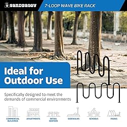 Sandbaggy Commercial Bike Racks - Galvanized Steel