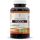 Secrets of the Tribe Yucca 120 Capsules, Made with Vegetable Capsules and Yucca glauca Dried Root (120 Capsules)