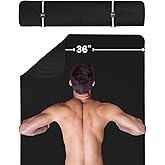Gogokiwi Extra Wide Yoga Mat for Men Women (72"L x 36"W) Non Slip Fitness & Exercise Mat with Alignment Marks for Yoga, Pilates, Floor Workouts