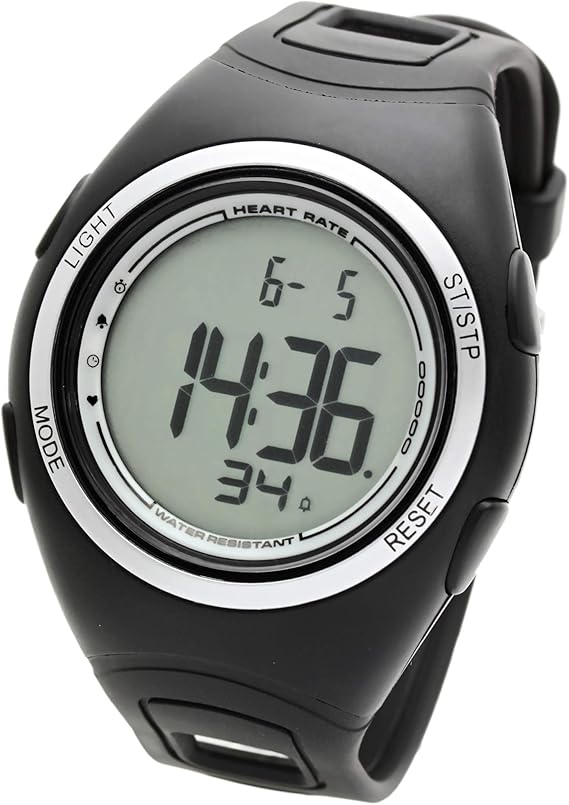 Amazon Lad Weather ハートレートモニターカロリーカウンタージョギング ウォーキング ランニング胸ストラップスポーツ腕時計 メンズ腕時計 腕時計 通販