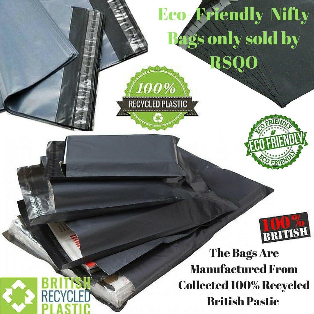 Triplast 6 x 9Inch Plastic Mailing Postal Bag Grey (Pack of 200