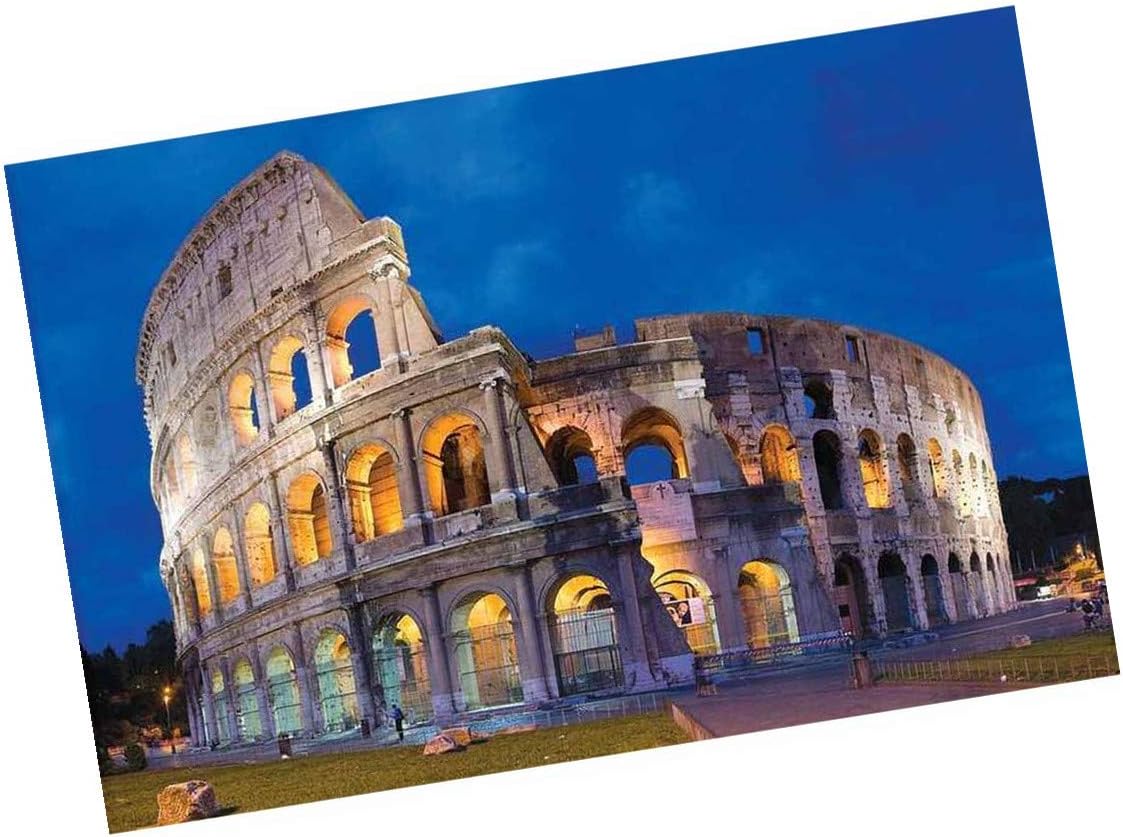 Outeck 1000 Piece Puzzles for Adults Large Puzzle, Colosseum Landscape Jigsaw Puzzle, Wall Decor