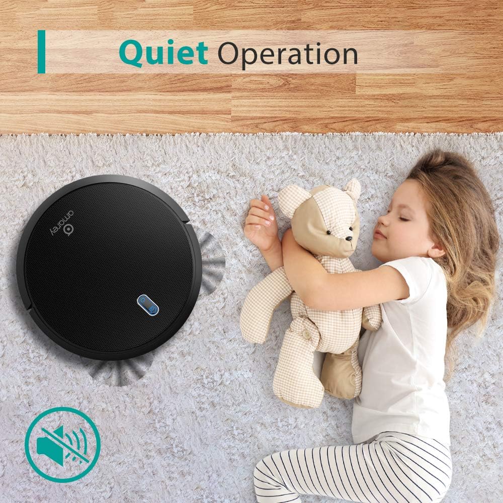 Amarey A800 Robot Vacuum, 1400PA Super Suction, 2.7inch Super Thin, 100mins Long Lasting,Self-Charging, Timing Function, Multiple Cleaning Modes, Best Robot Vacuums for Pet Hair, Hard Floor, Carpet: Home & Kitchen