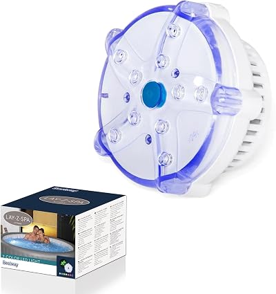 Lay-Z-Spa LED Light Accessory 7-Color Underwater Light 2 Modes
