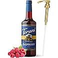 Sugar-Free Raspberry Coffee Syrup (25.4 oz) with Direct Coffee Tea Est 2019 Pump – Great for Coffee, Tea, and Desserts
