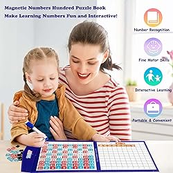 Magnetic Alphabet Letters Numbers Board Puzzle