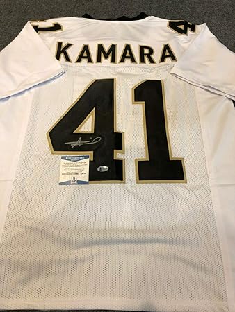 alvin kamara autographed jersey