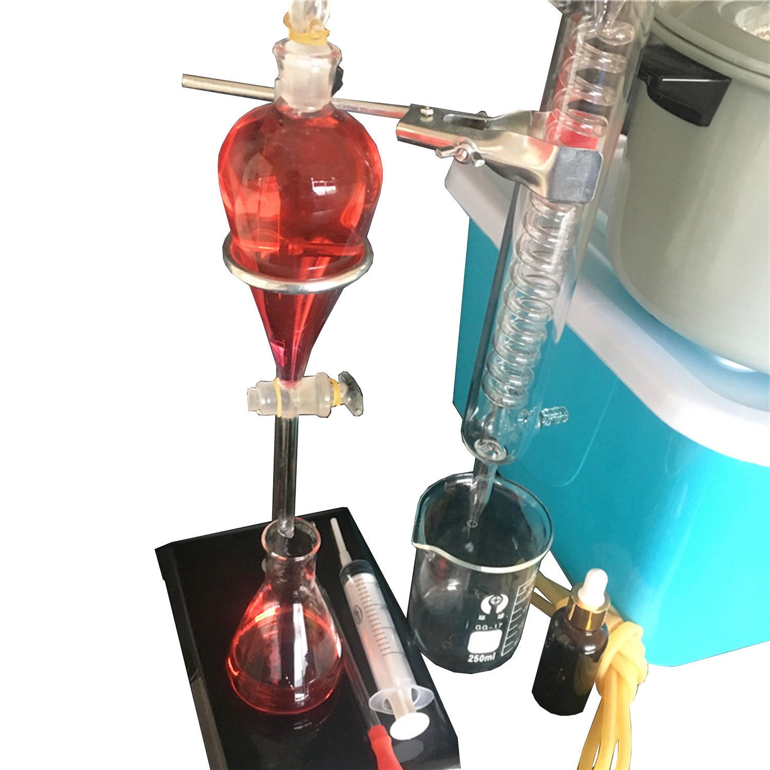 23 pcs Nouveau Lab appareil de Distillation de 1000 ml dhuile
