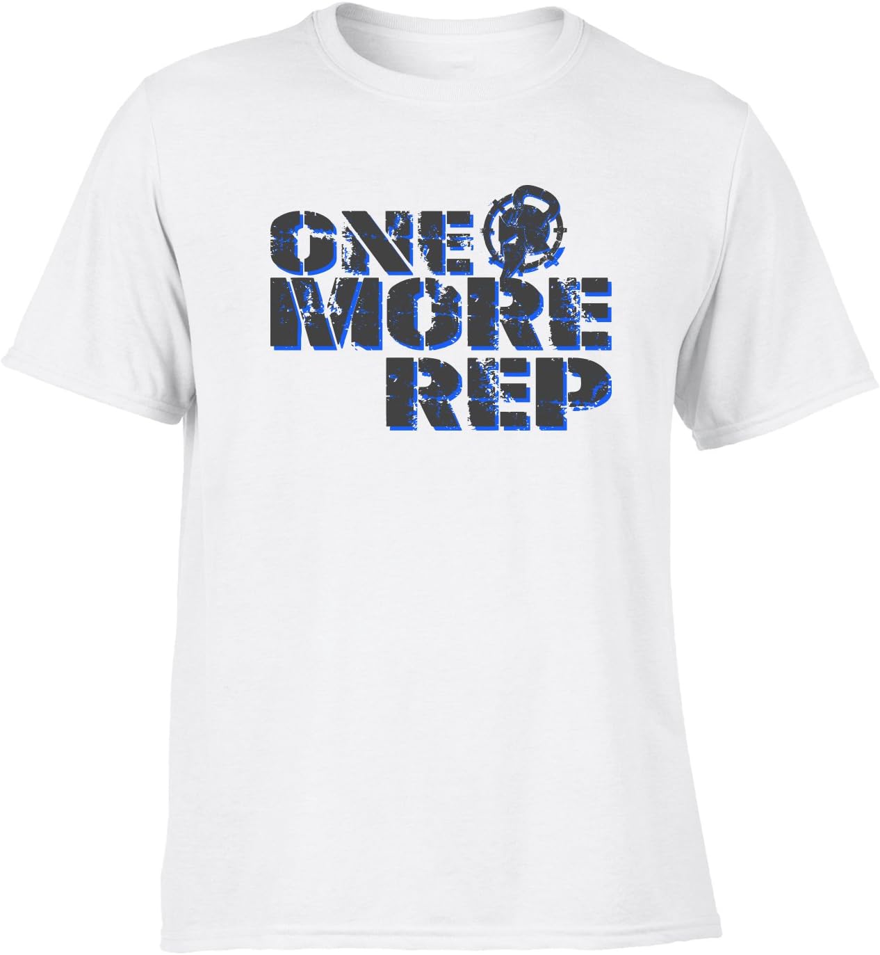 DesignDivil One More Rep Kettlebell T-Shirts Gym Training Workout Fitness Exercise Casual SP