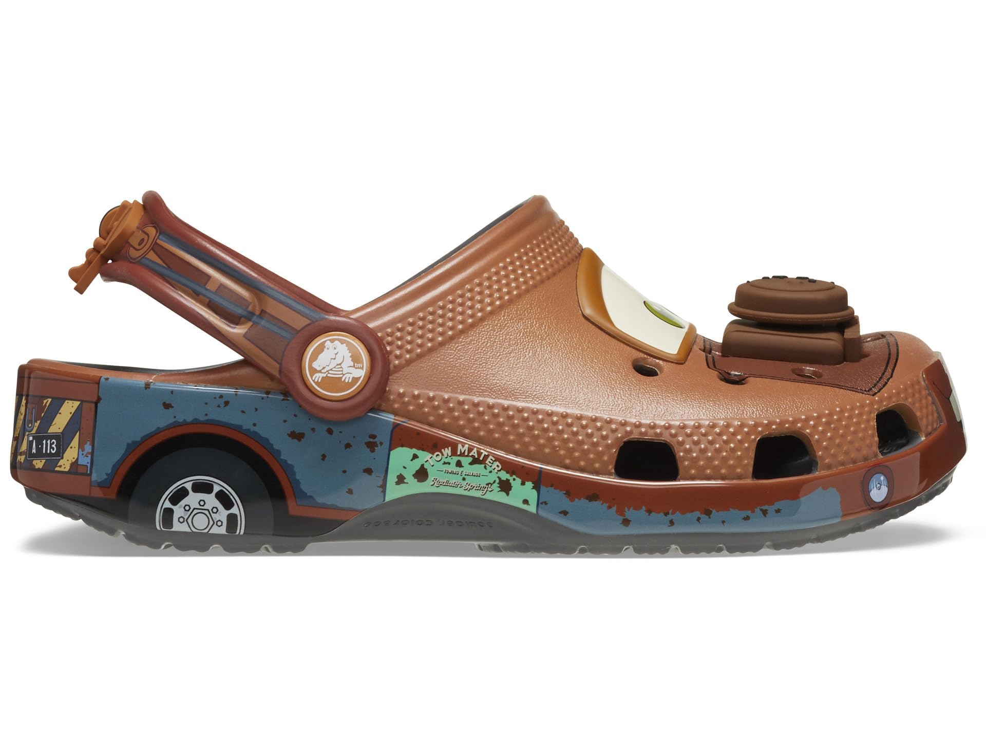 Crocs Unisex-Child Disney Cars Mater Classic Clogs, Cars Mater