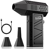 Compressed Air Duster, Electric Air Duster, Super Powerful 130000RPM Mini Air Blower Gun,Dust Blower for Computer Keyboard, Car Cleaning, Home, and Outdoor Use