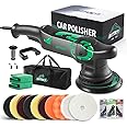 BATOCA Dual Action Polisher, Auto Buffers and Polishers, DA Buffer for Car Detailing, 6 Inches and 700w Random Orbital ,6 Variable Speed with Polishing Pads for Waxing,Buffing,Sanding,Polishing
