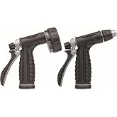Orbit 26814 Pro Flo Metal Rear Trigger Hose Spray Nozzles Dual Pack