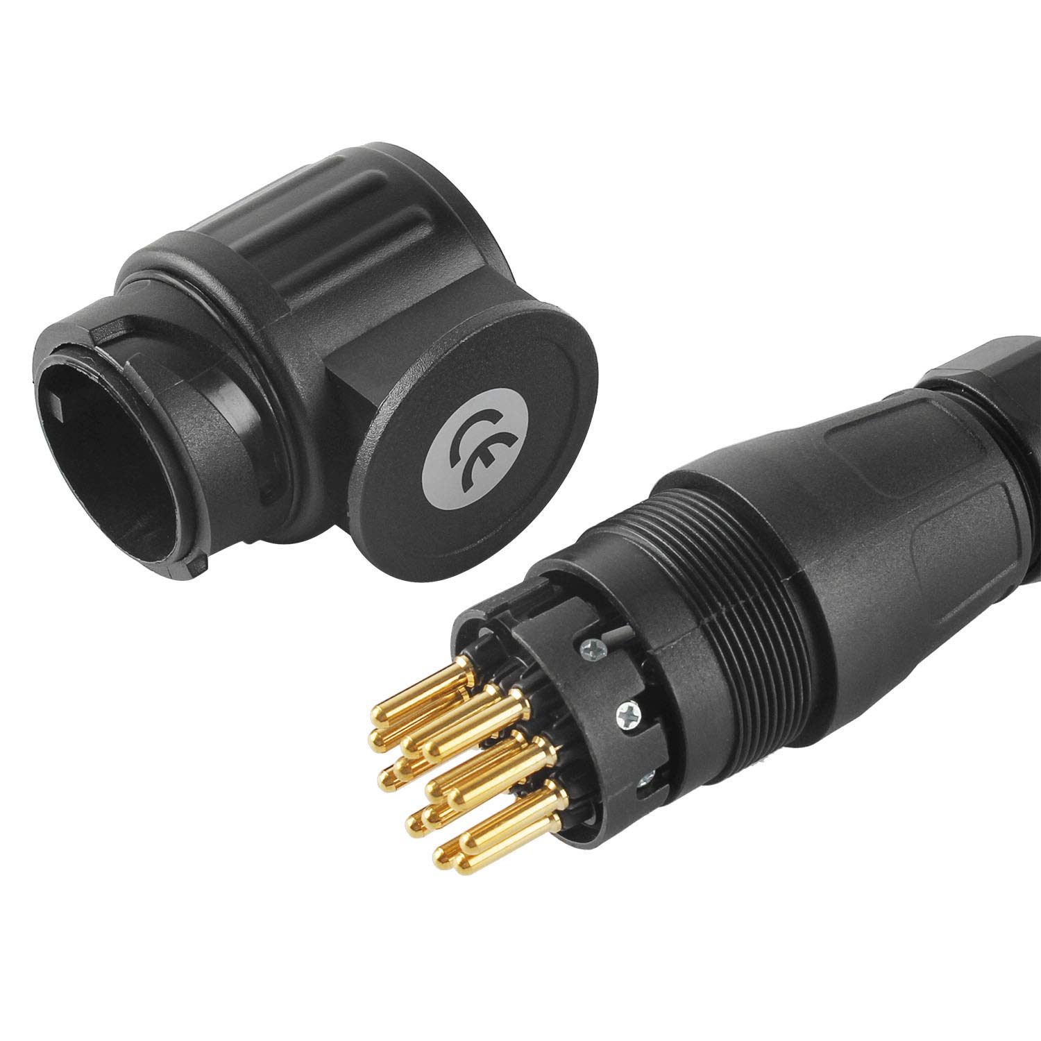 Cavo Prolunga Spirale Rimorchio 7-13 Pin - Adattatore 2,8m Per Caravan E Veicoli