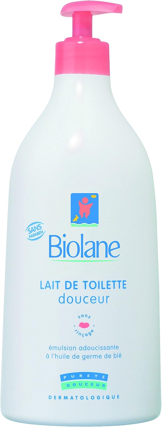 Biolane biolane - Baby Gentle Cleansing Milk 750ml Bottle, Toilettenmilch, 750 ml, 750 ml (Pack of 1)
