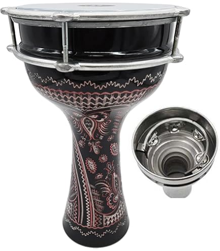 Amazon.com: Turkish Darbuka Drum Doumbek Tombak CTD-122P