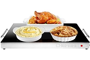 Chefman Electric Warming Tray with Adjustable Temperature Control, Perfect For Buffets, Restaurants, Parties, Events and Home