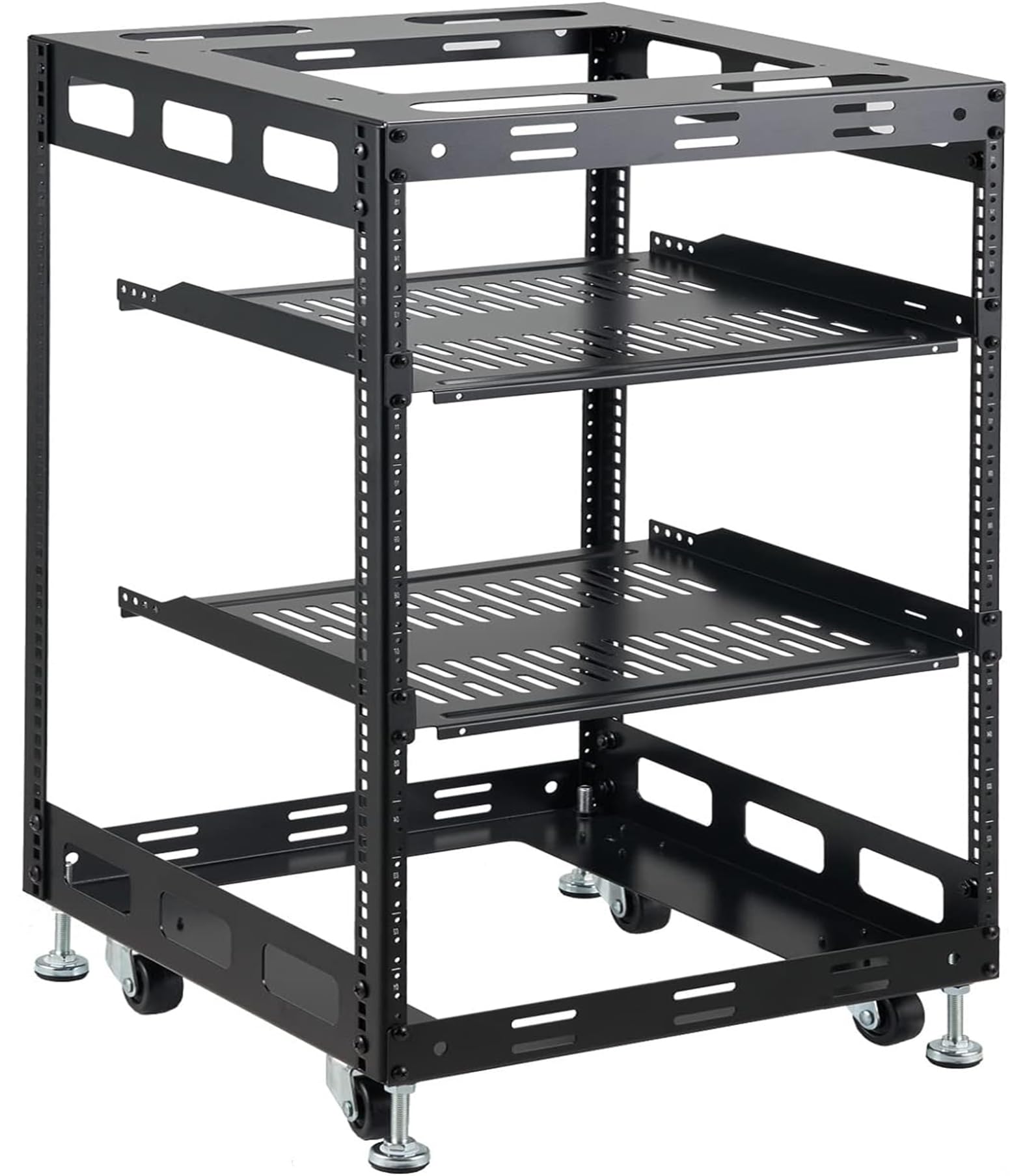 Server Rack Side Plate Mua 10U Open Frame Rack for Servers & AV Gear - Wall Mountable Design ...