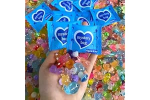 GENERIC 100Pcs Mini Glow in The Dark Animal Resin Models, Mystery Bag Mini Resin Animals, Small Luminous Farm Ocean Figures Blind Bag, DIY Fairy Garden House Micro Landscape Aquarium Decor