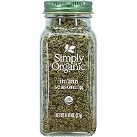 Simply Organic Italian Seasoning, Certified Organic 0.95oz