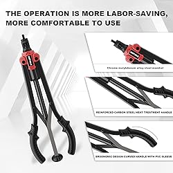 WETOLS 17" Rivet Nut Tool, Hand Rivet Tool Kit with