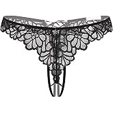 Avidlove Lace Panties Womens Sexy Bikini Underwear Criss Corss Thong Briefs V-Shape Cheeky Hipster S-XXL
